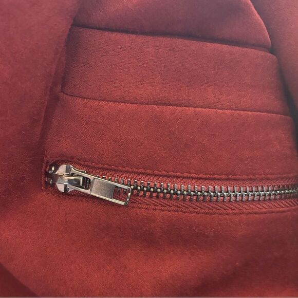 Faux Suede Moto Jacket  - Picture 9 of 14